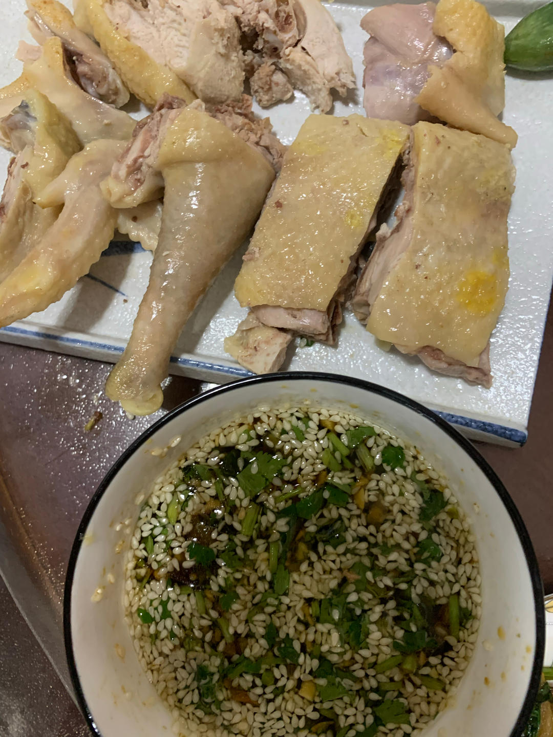 白斩鸡