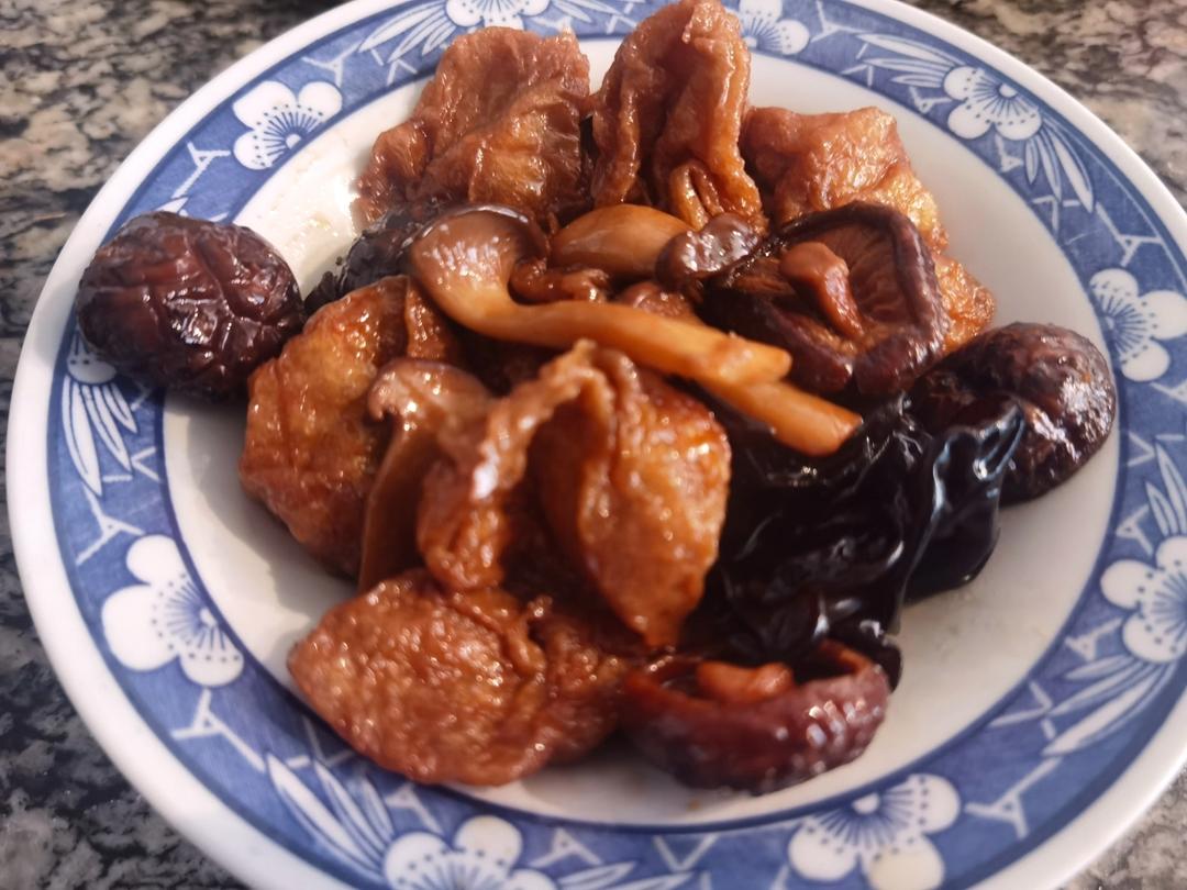 杏鲍菇油面筋（小美版）