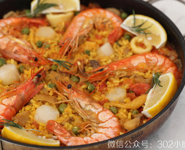 【0536】西班牙海鲜饭（paella） <302小厨房>的做法