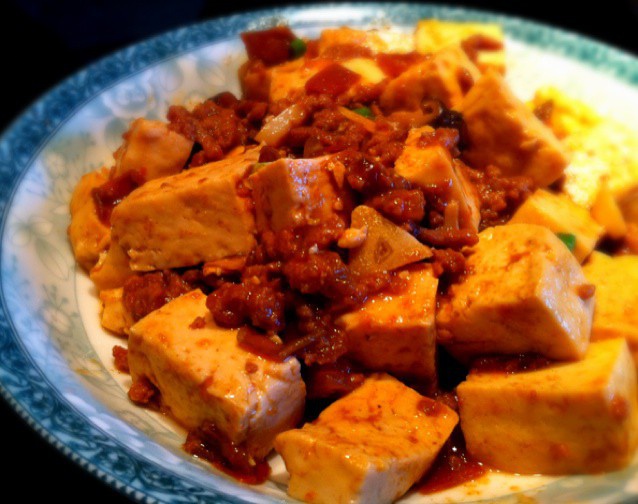 番茄肉末豆腐
