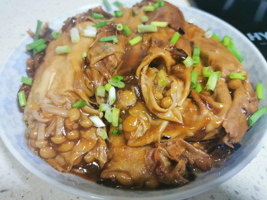 ⚡️减肥减脂素菜啃起❗️金针菇豆皮卷