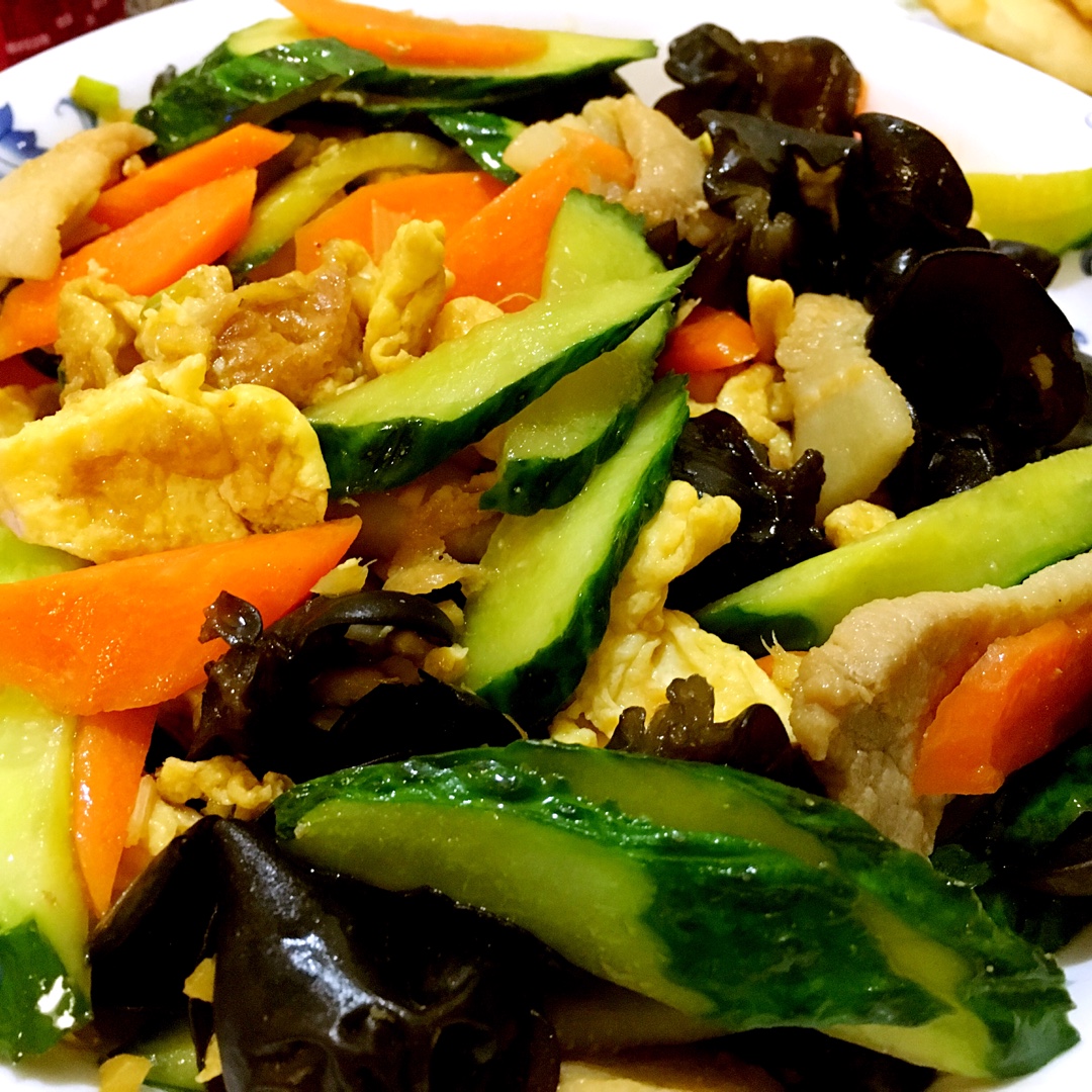 ice豆儿做的木须肉