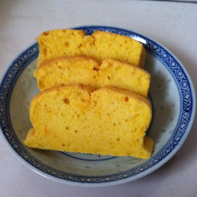 南瓜戚风蛋糕
