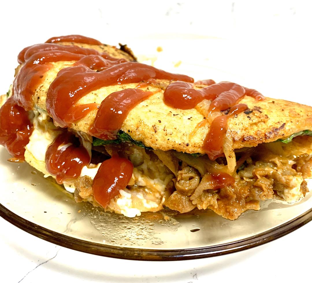 巨无霸蛋包饭的做法