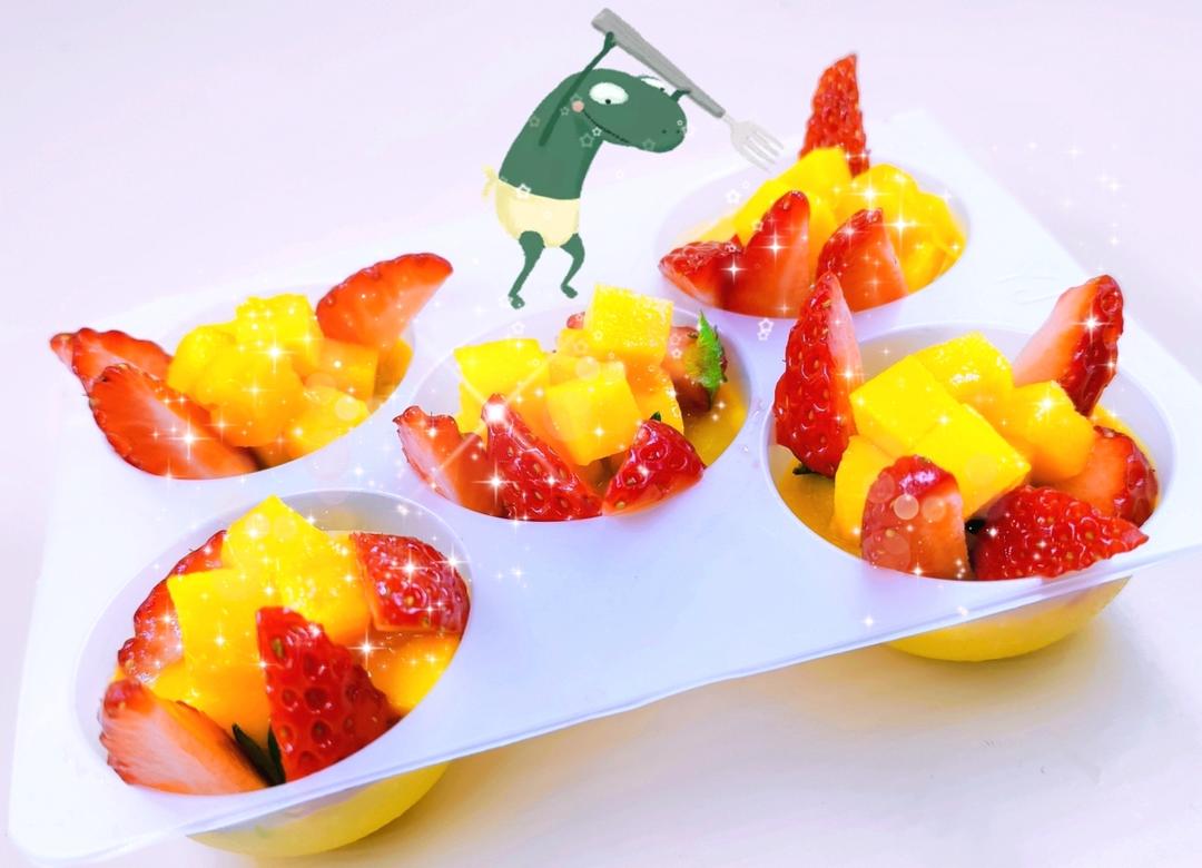 超快手芒果布丁