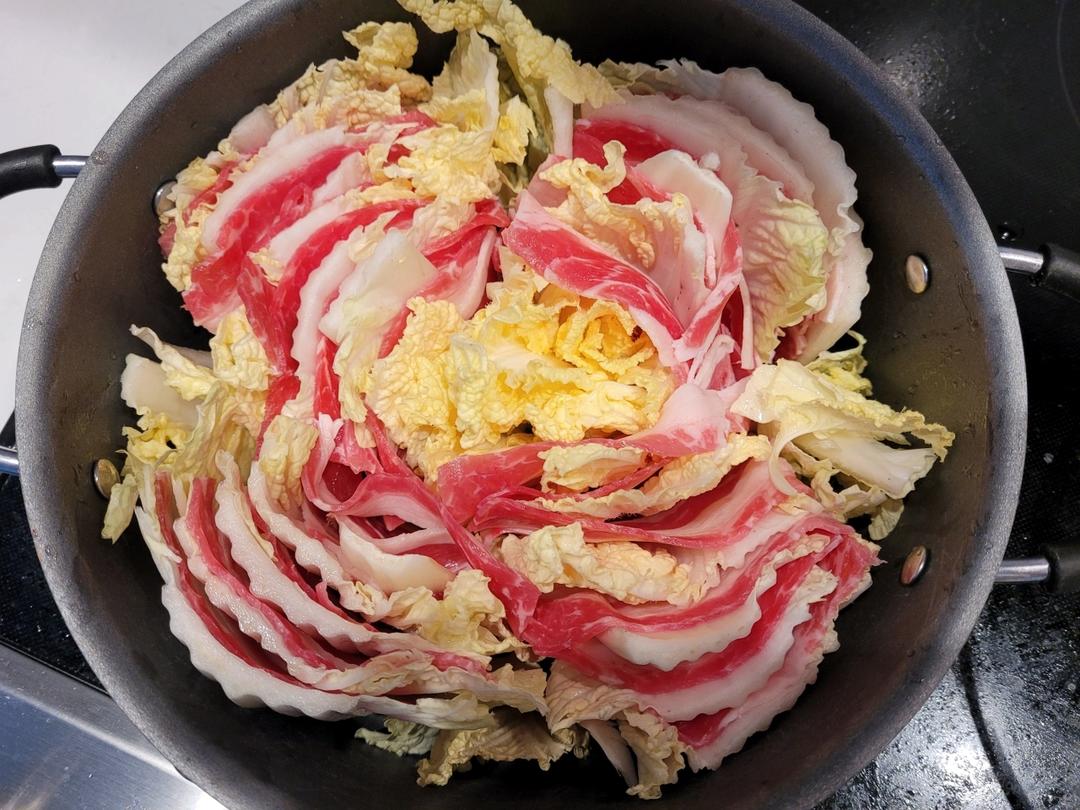 白菜肥牛锅
