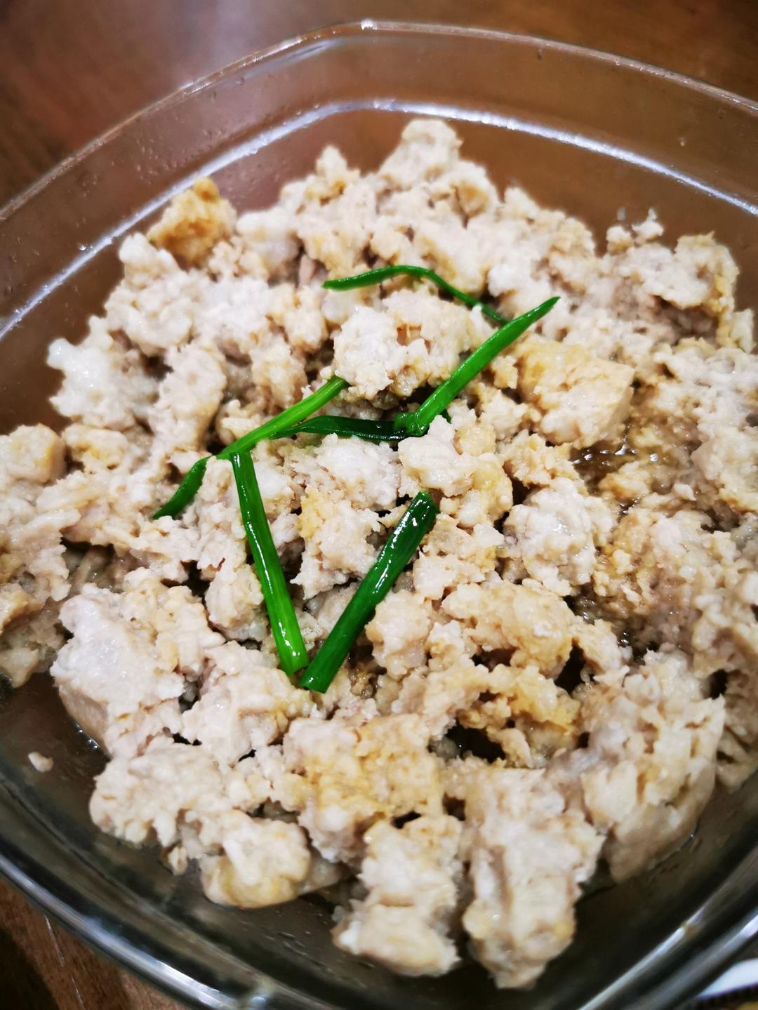 孩子爱吃的蒸肉饼