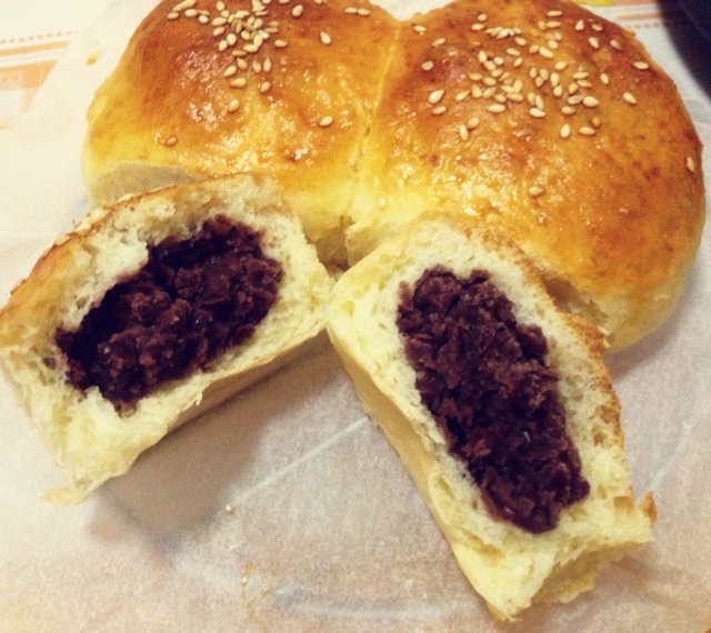 红豆餐包