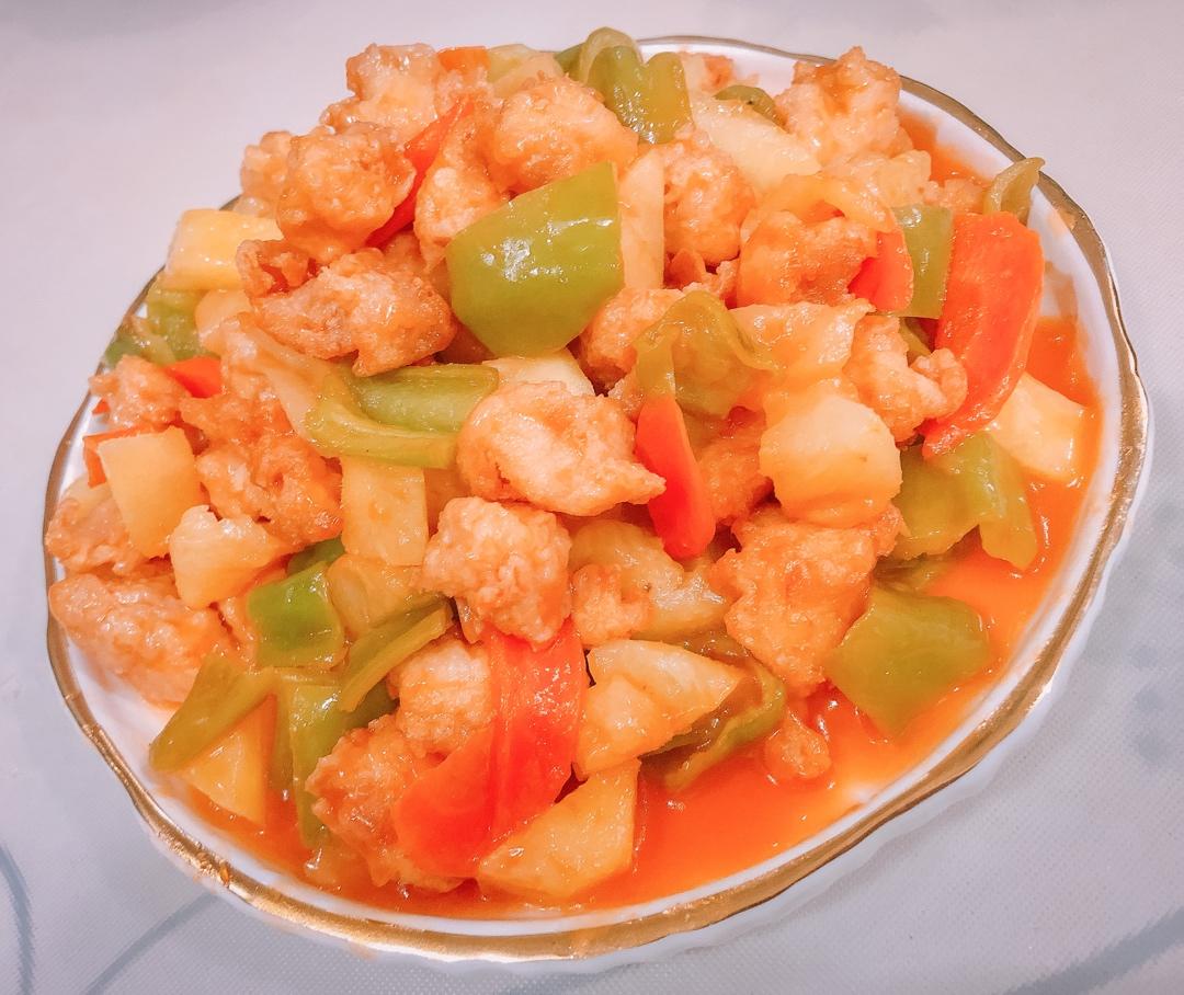 菠萝咕噜肉