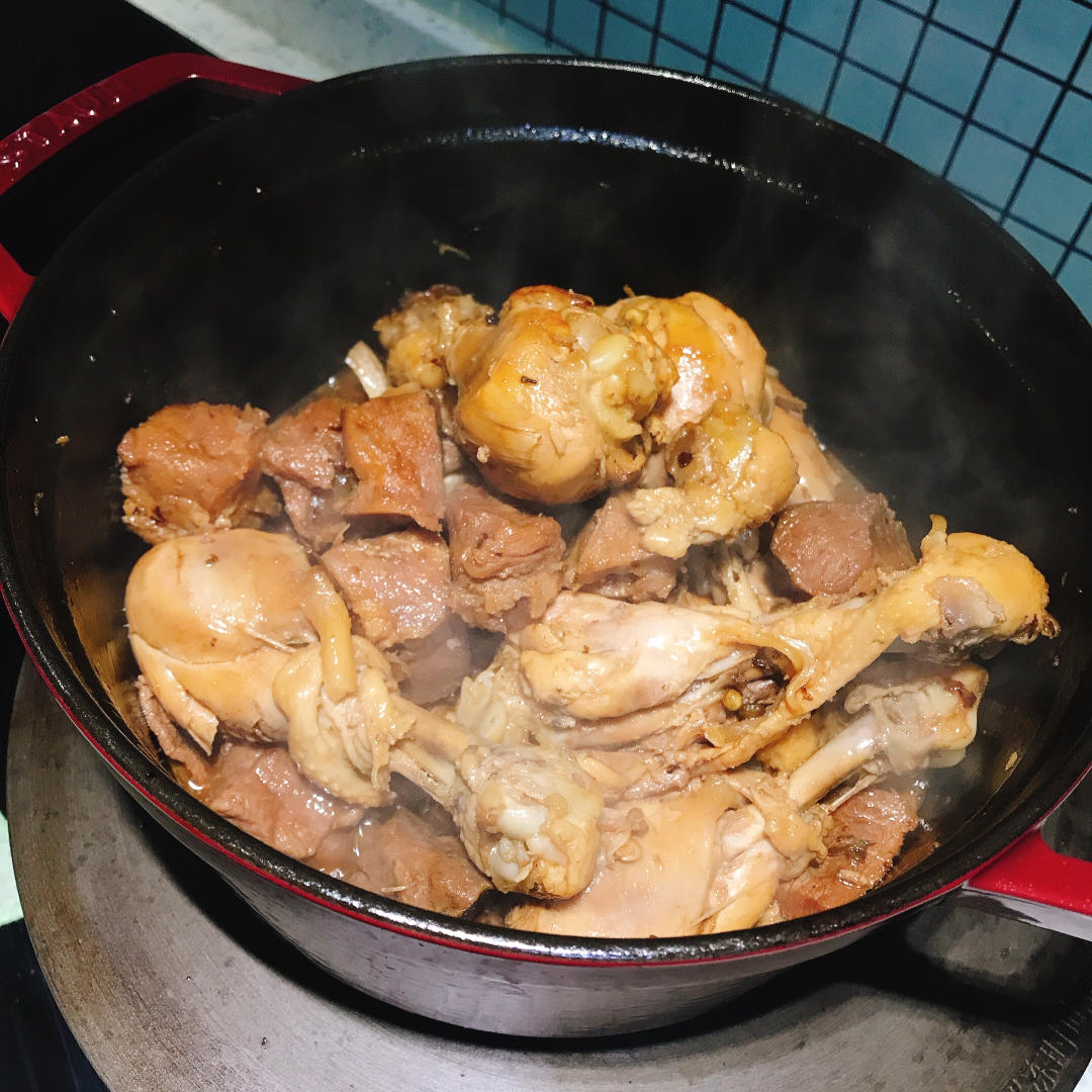 减脂少油少料红烧卤鸡腿鸡蛋（完美超赞）