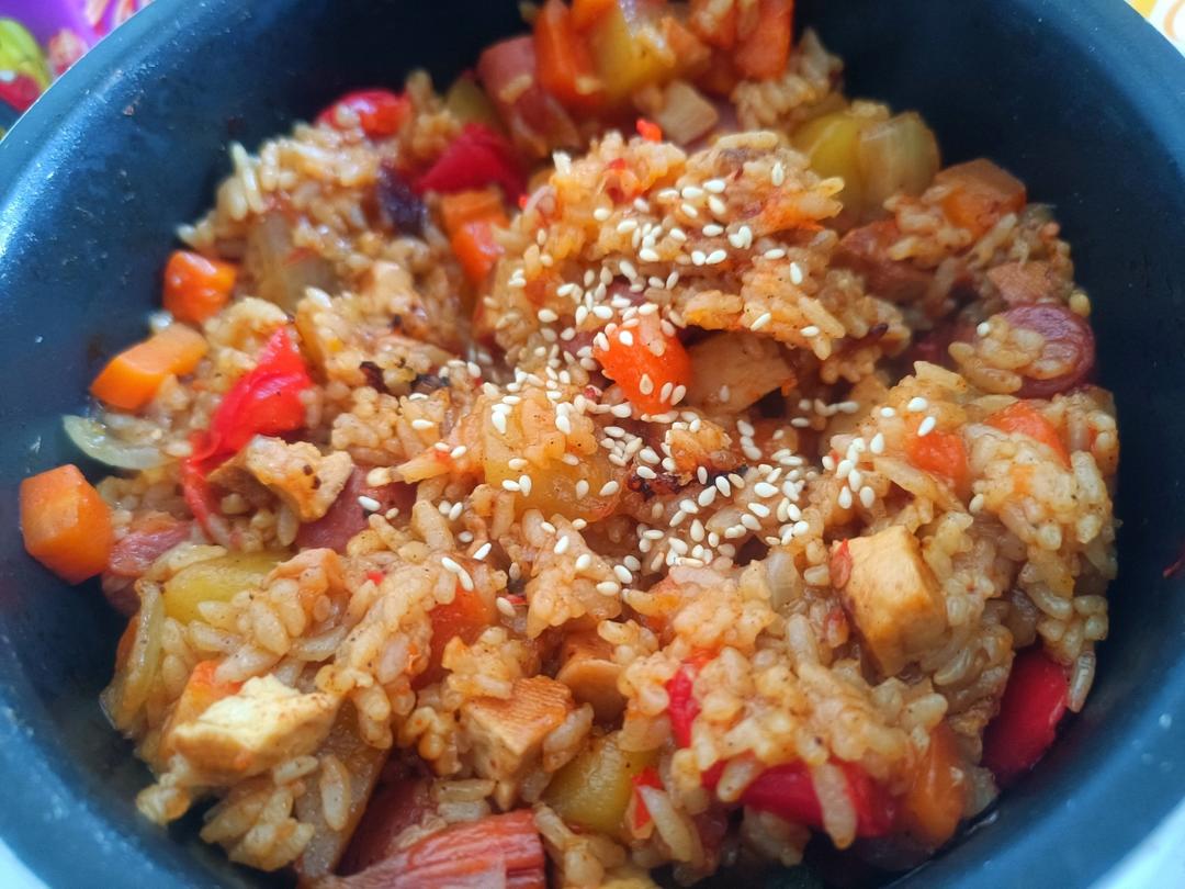 土豆焖饭（电饭锅版）