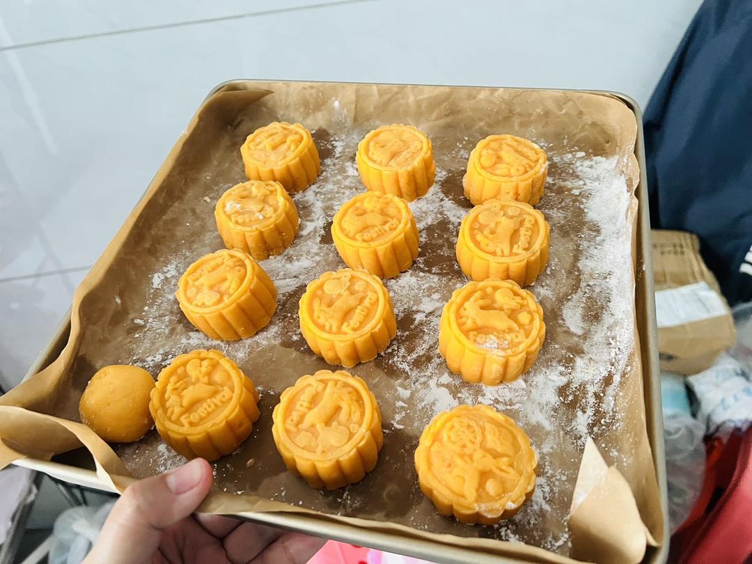 奶黄流心月饼方子被封了，那我再发一次，后来它解封了😊