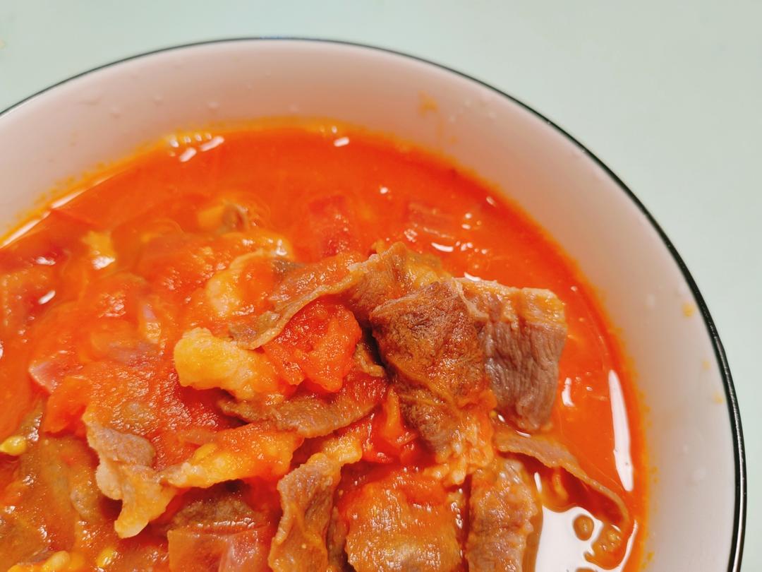 番茄肥牛的做法