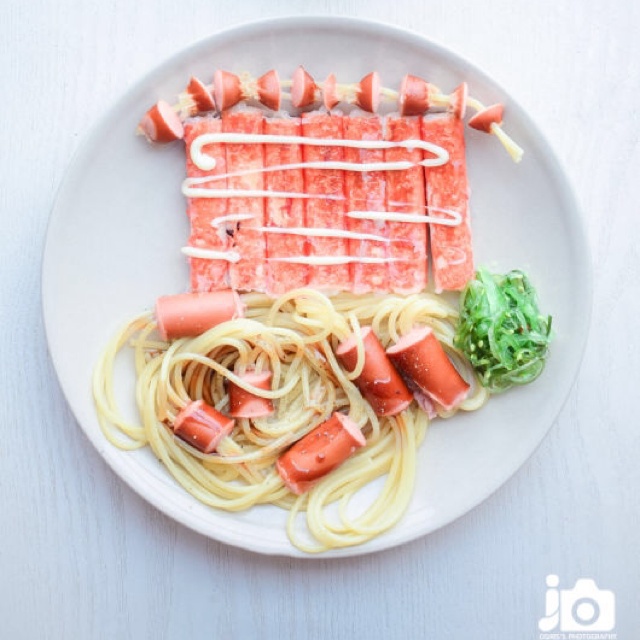 无节操穿肠意面