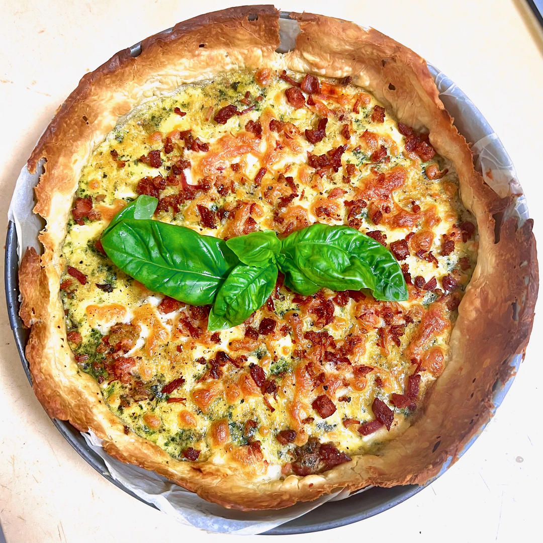 英法美三国都爱的主食——法式咸派Quiche