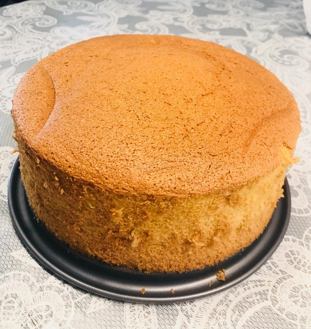 视频菜谱:原味戚风蛋糕8寸戚风蛋糕不裂