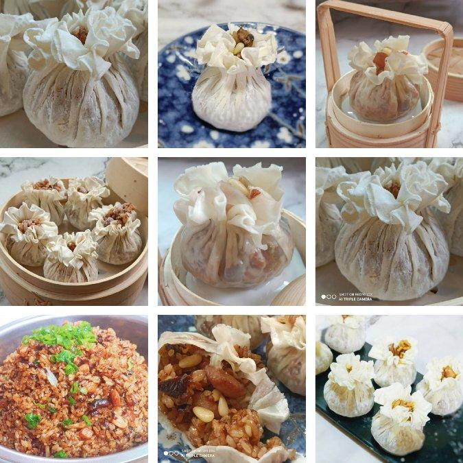 家常糯米烧卖（饺子皮版）