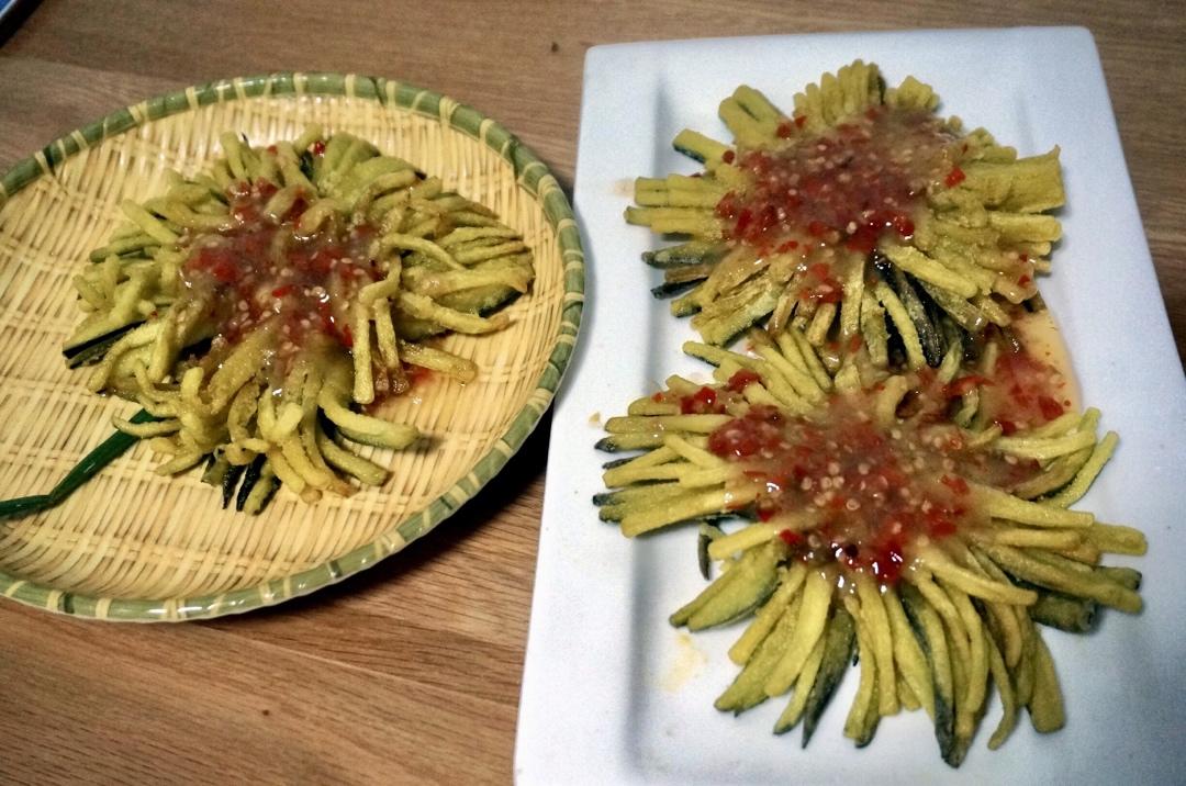 菊花茄子