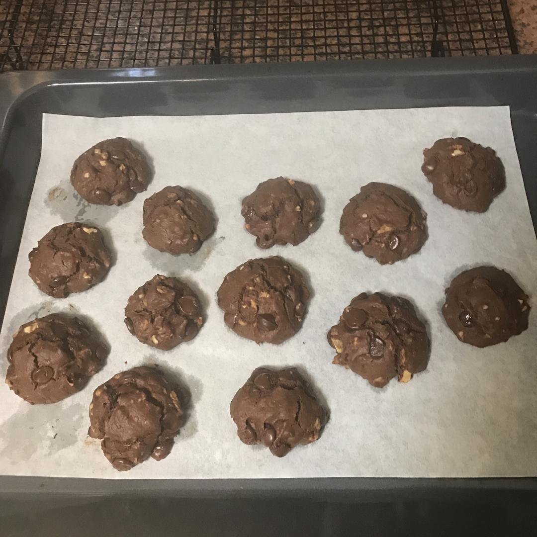 双倍巧克力软曲奇