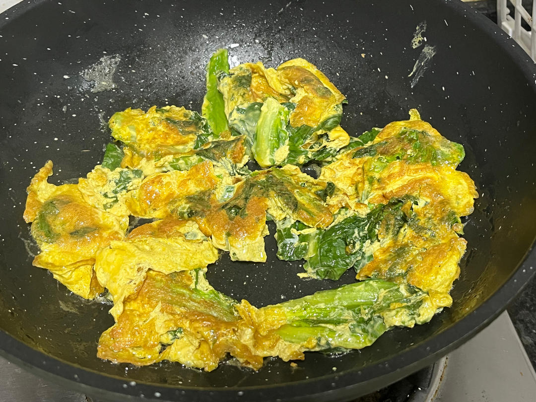 多汁油麦菜厚蛋烧