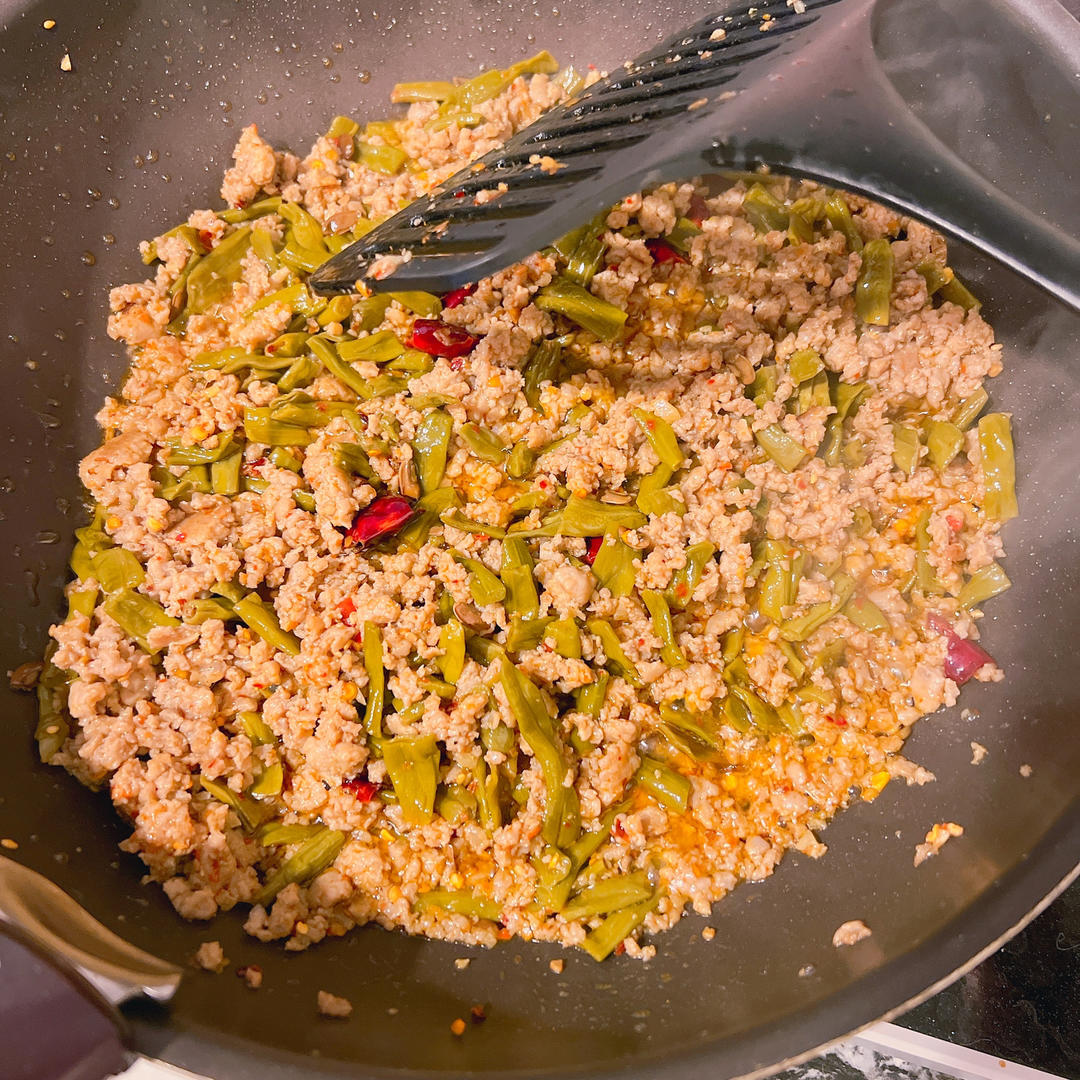 酸豆角肉沫