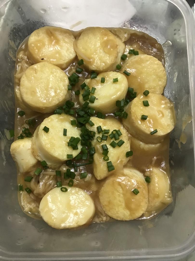 金针菇日本豆腐（代餐瘦身好吃不胖）