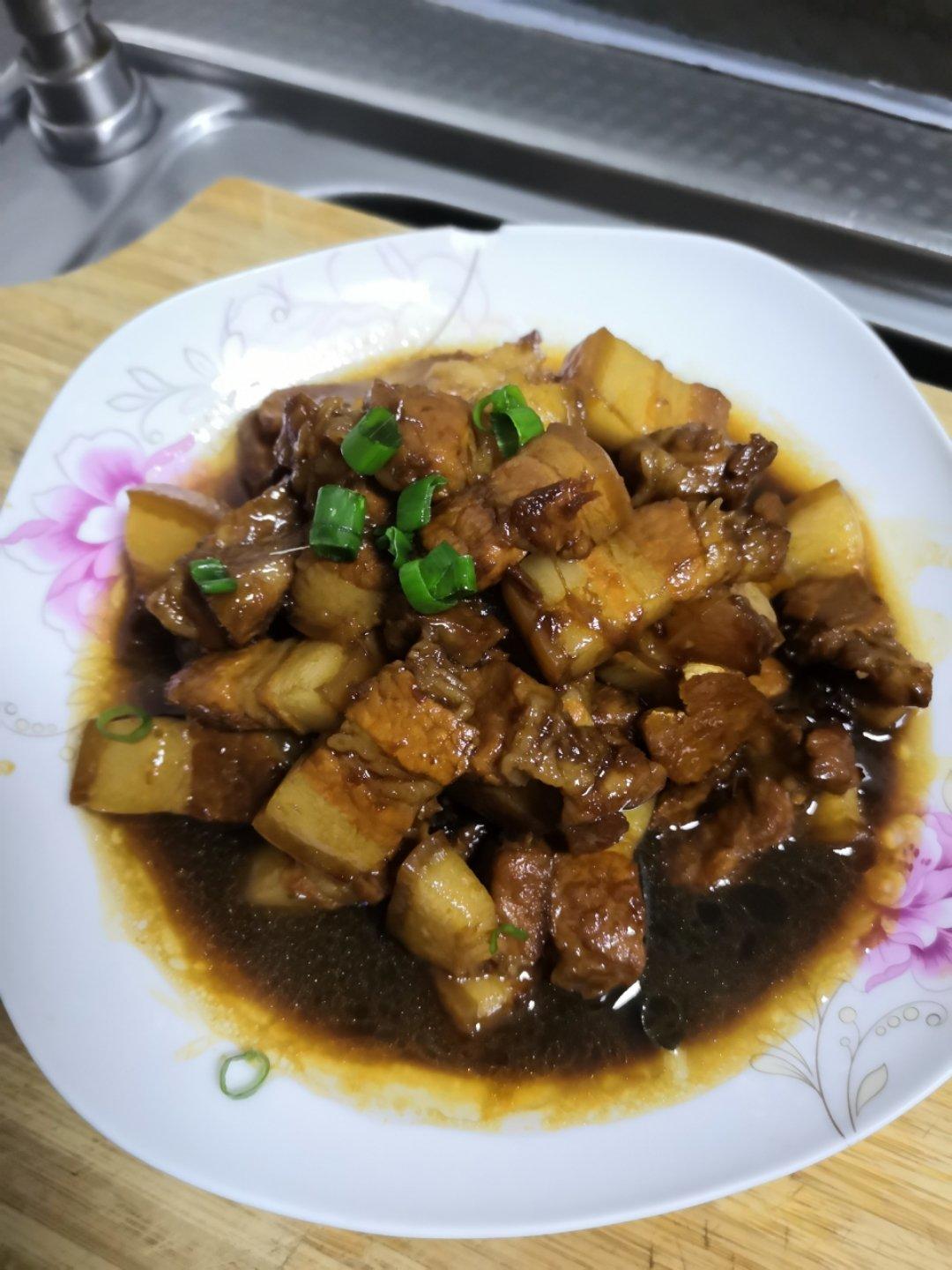 不放油的红烧肉