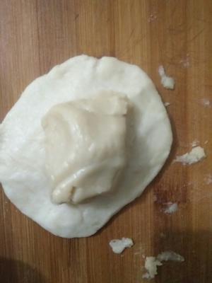 中秋月饼不用买，白皮酥做起来（豌豆馅）的做法 步骤4