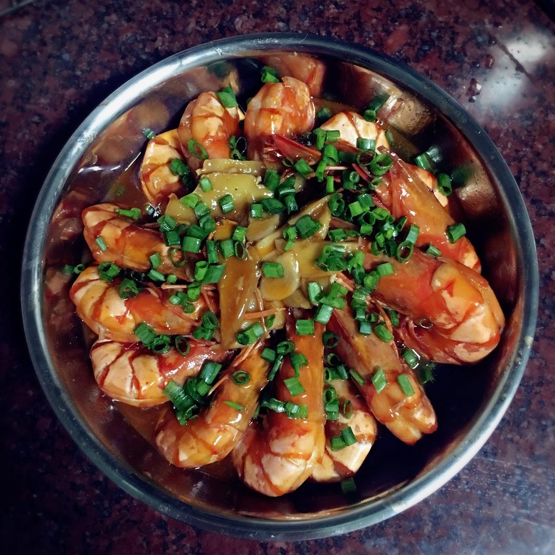 黄晓明茄汁大虾－中餐厅