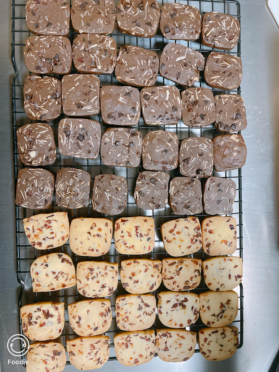 三色蔓越莓杏仁曲奇