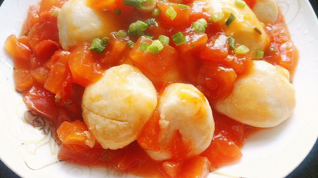 沁心88做的番茄鱼丸