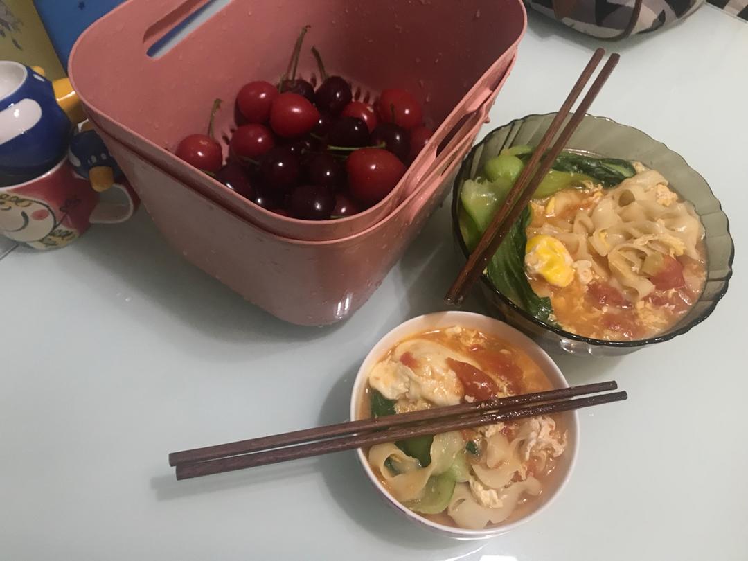 西红柿鸡蛋面