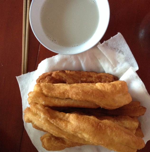 自制油条