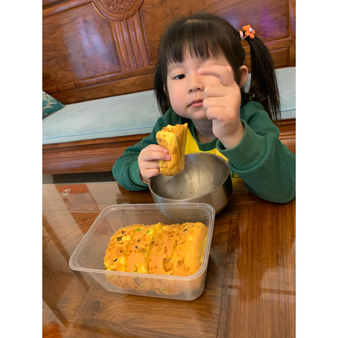 怎么卷都不裂的肉松蛋糕卷