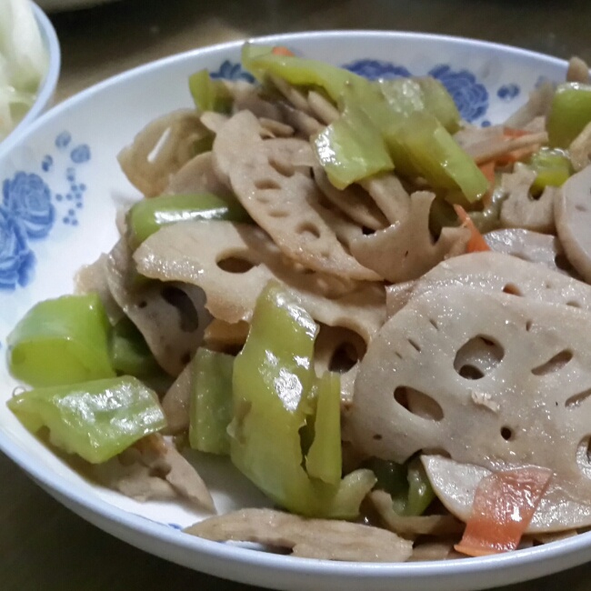开胃下饭的醋溜藕片