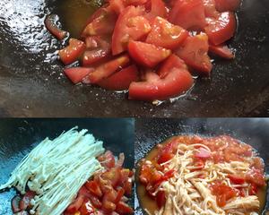 番茄肉片，简单又营养～的做法 步骤2