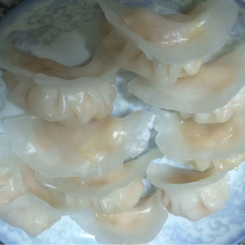 弯梳虾饺