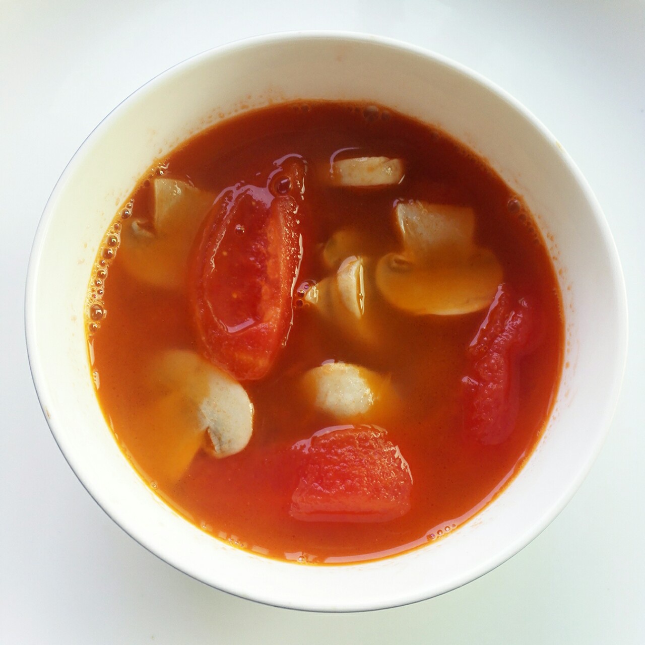 番茄蘑菇汤