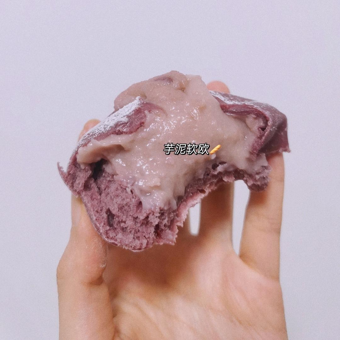 麻薯芋泥软欧包