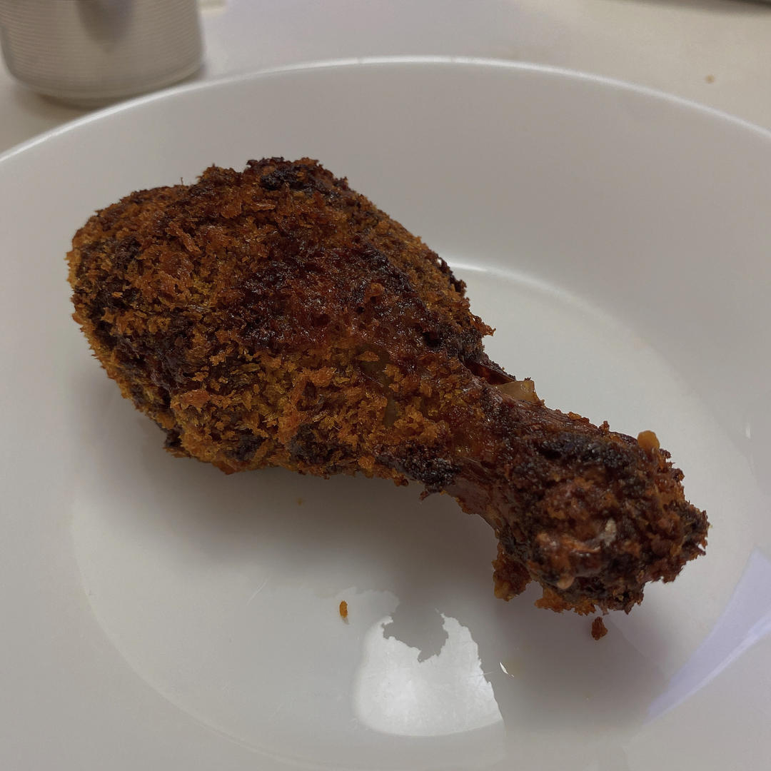 媲美肯德基的空气炸锅鸡腿