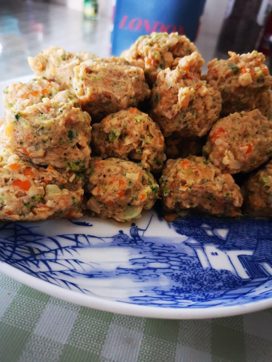 减脂必备鸡胸肉丸