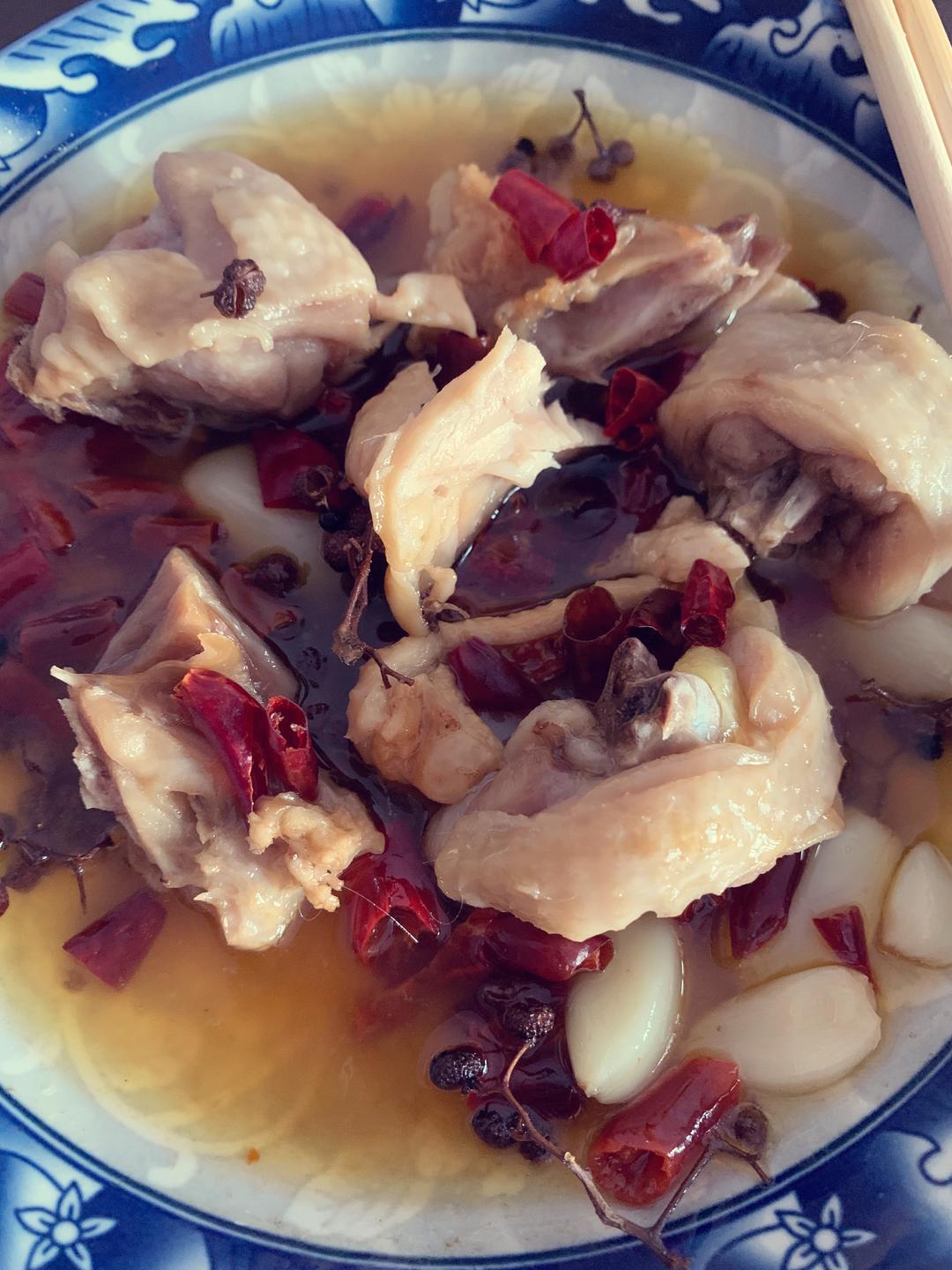 蒸腌咸鸡