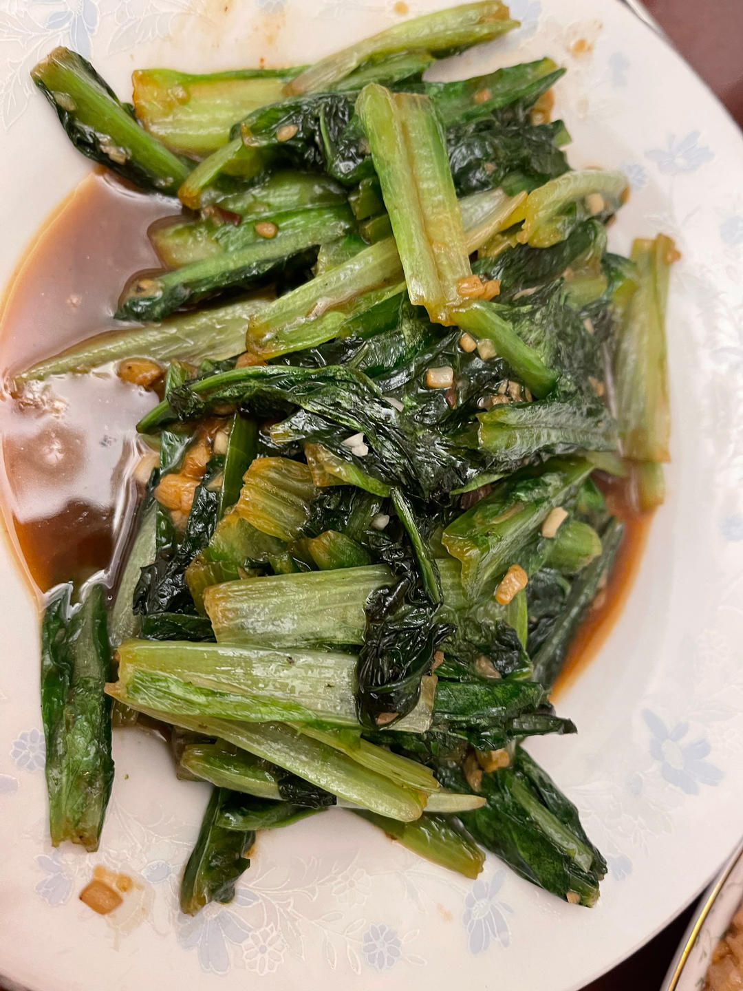 蒜蓉耗油清炒油麦菜，减脂快手菜，宝宝超爱，傻瓜步骤，屡试不爽，好吃且下饭，鲜香爽口！！