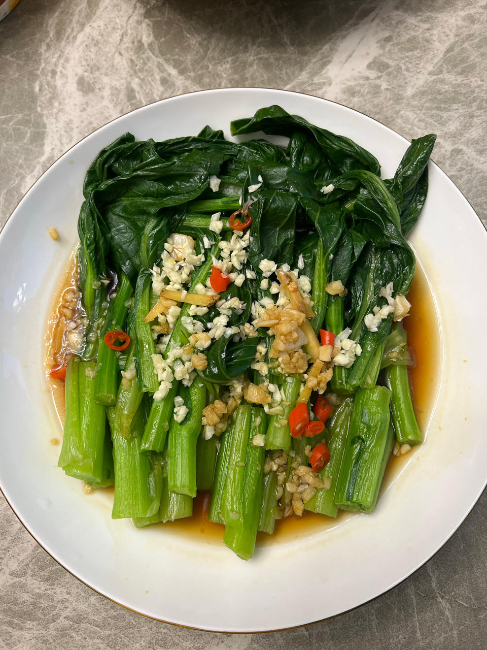 白灼菜心（附白灼类菜的小细节）