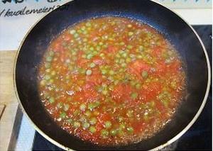 西红柿青豆炒鸡蛋的做法 步骤5