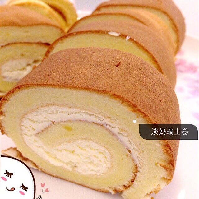 瑞士卷蛋糕卷
（方子参考了甜先森的小厨娘）