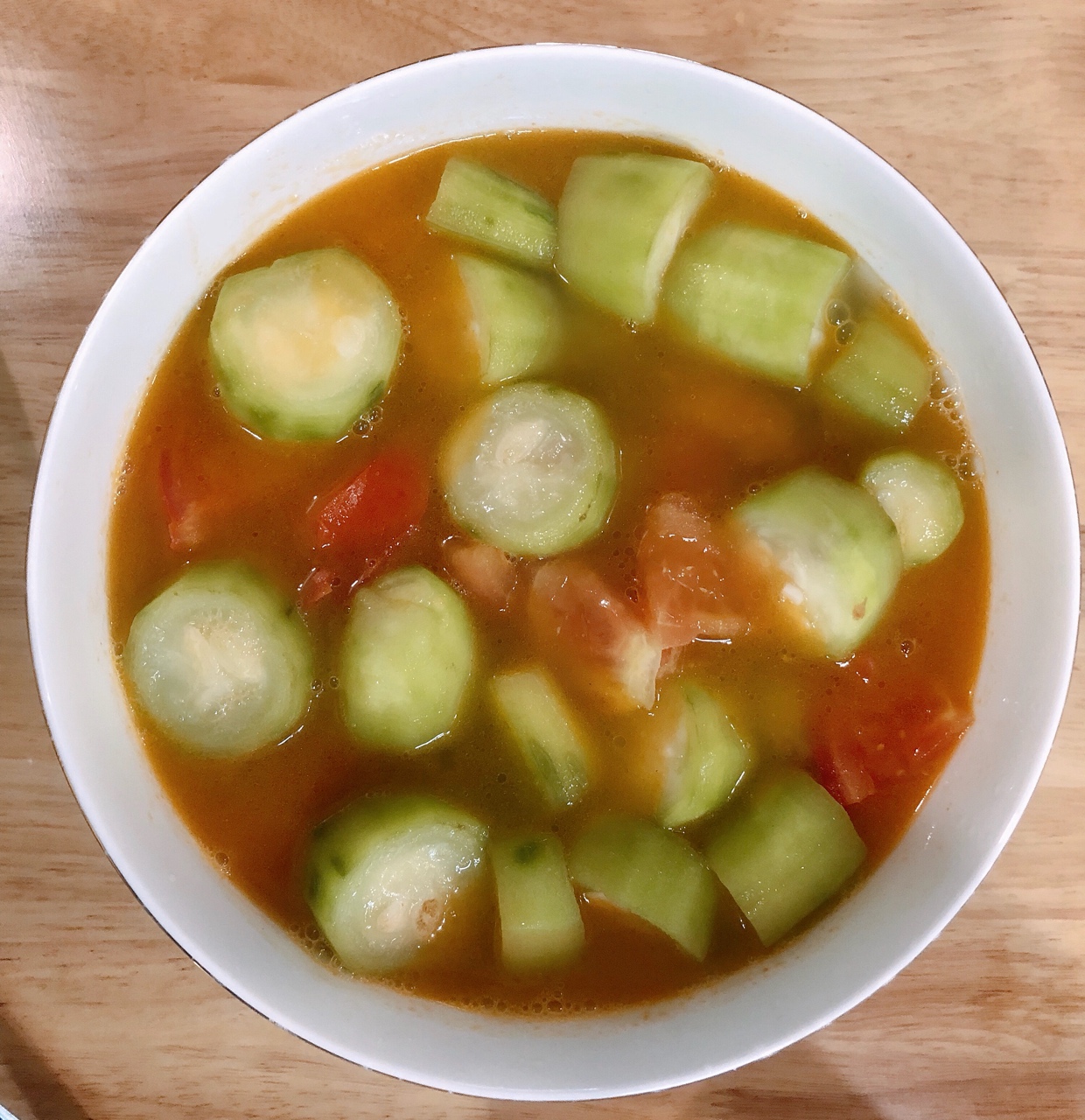 丝瓜番茄汤