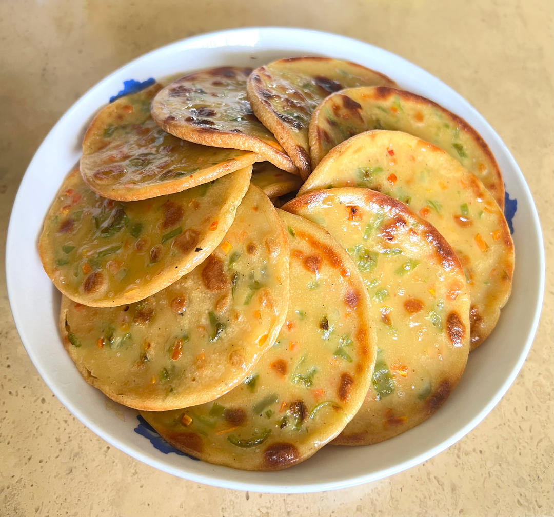 鸡蛋牛奶蔬菜饼