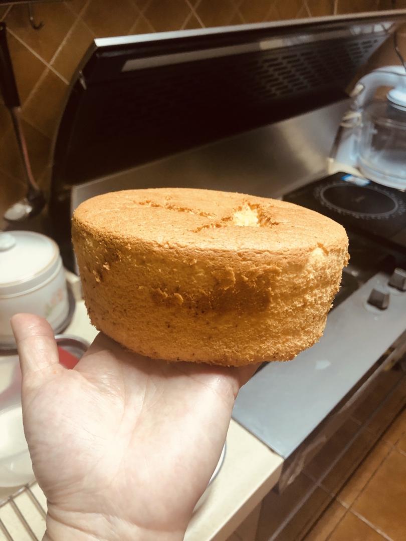 6寸戚风蛋糕零失败版