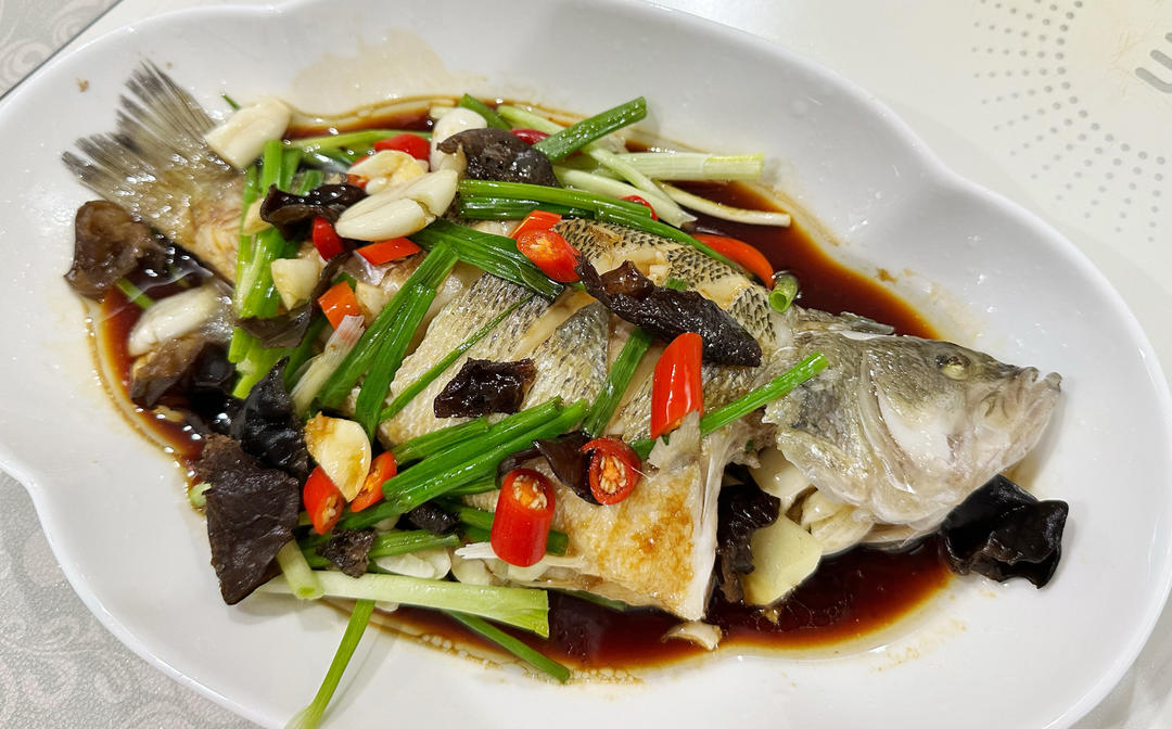 清蒸鱼（桂鱼、鲈鱼、多宝、鳊鱼均适用）